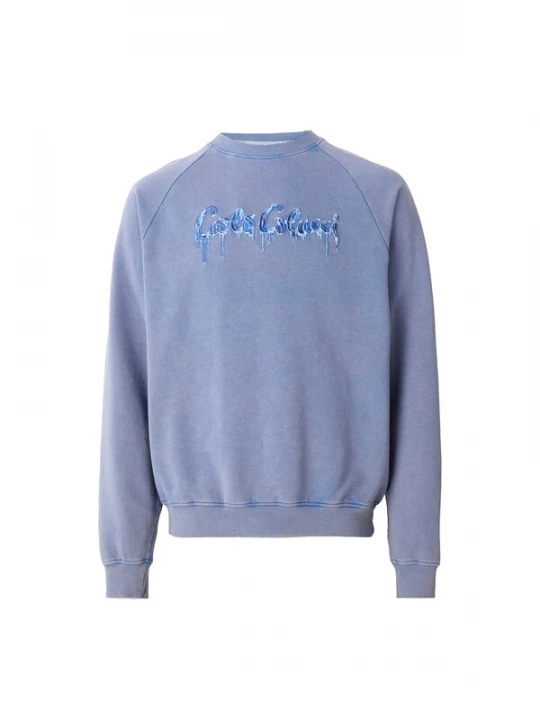 Foto van product Carlo Colucci Sweatshirt 'Erspamer' blauw / lichtblauw / donkerblauw