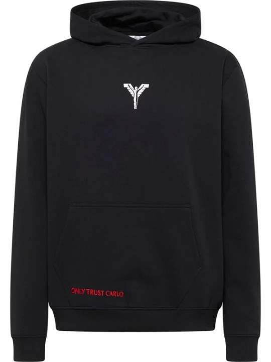 Foto van product Carlo Colucci Sweatshirt 'Fabbricotti' rood / zwart / wit