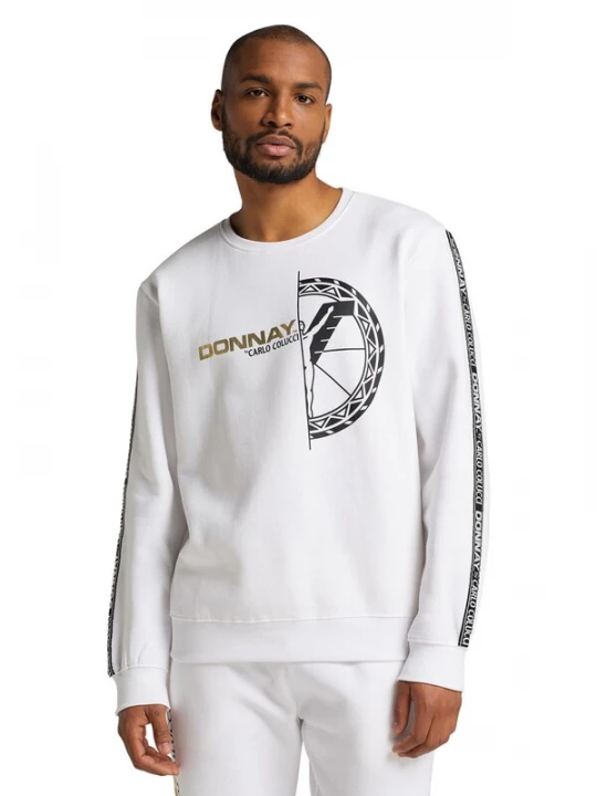Foto van product Carlo Colucci Sweatshirt goud / zwart / wit