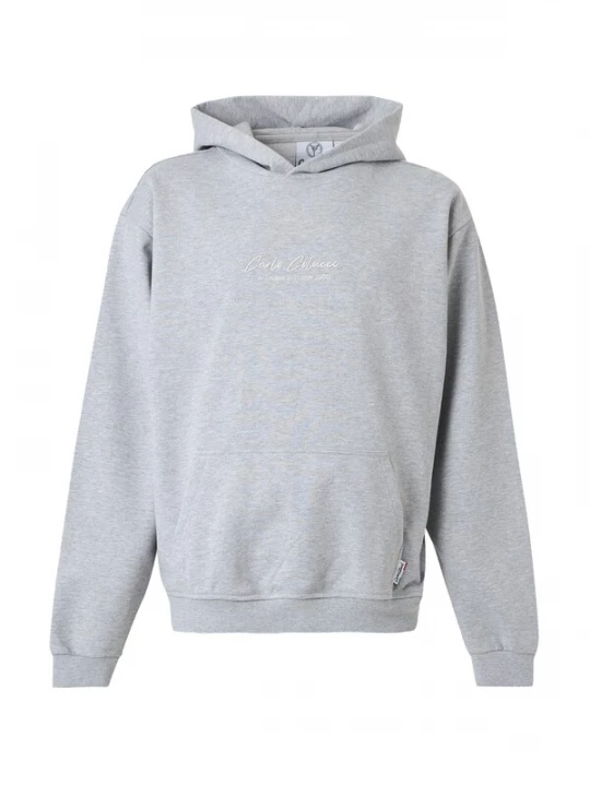 Foto van product Carlo Colucci Sweatshirt lichtgrijs / wit
