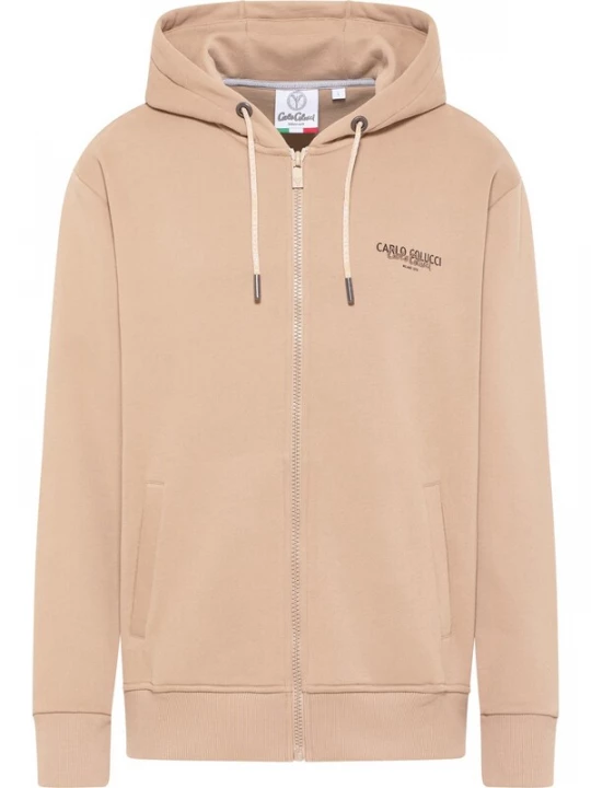 Foto van product Carlo Colucci Sweatvest beige