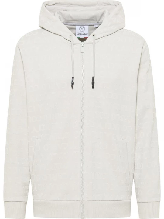 Foto van product Carlo Colucci Sweatvest offwhite