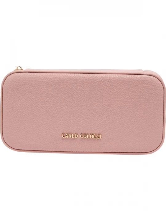 Foto van product Carlo Colucci Toilettas ' DeGiovanni ' goud / rosa