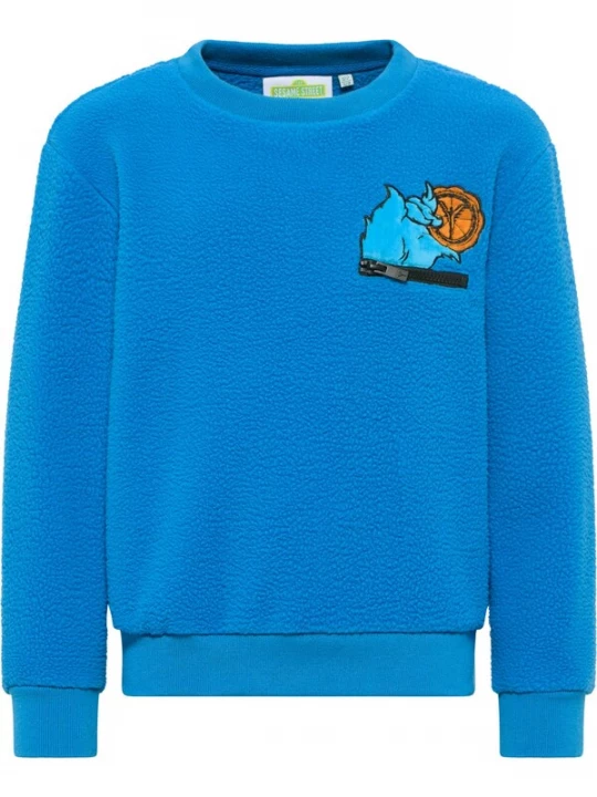Foto van product Carlo Colucci Trui 'Decker' blauw / turquoise / oranje / wit