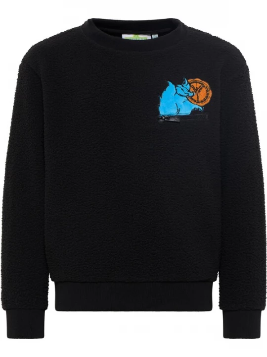 Foto van product Carlo Colucci Trui 'Decker' turquoise / oranje / zwart / wit