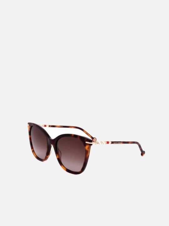 Foto van product Carolina Herrera Zonnebril 'Carolina Herrera HER 0091 / S Peach havana / 20 / 145 Women Sunglasses' bruin