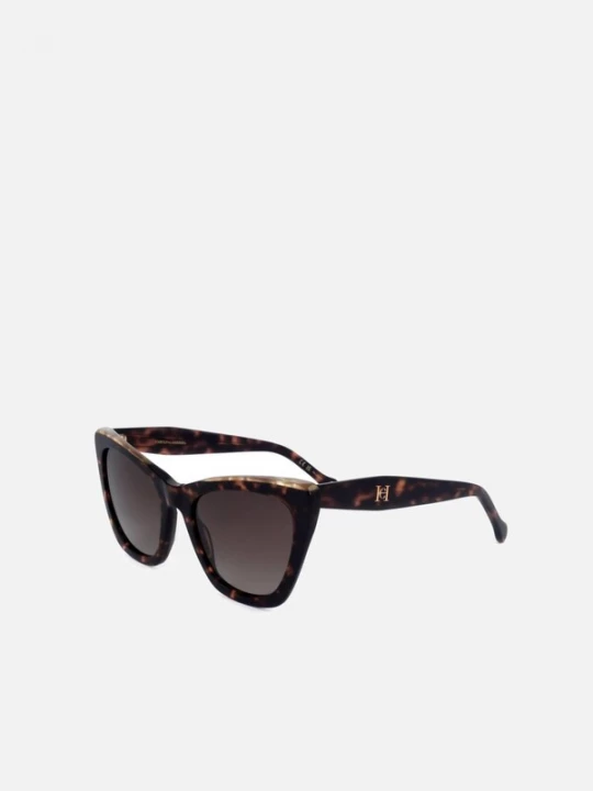 Foto van product Carolina Herrera Zonnebril 'Carolina Herrera HER 0129 / S Burgundy havana / 21 / 145 Women Sunglasses' bruin