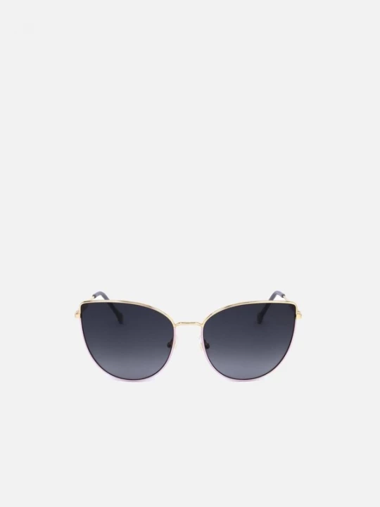 Foto van product Carolina Herrera Zonnebril 'Carolina Herrera HER 0138 / S Gold lilac / 17 / 145 Women Sunglasses' violetblauw