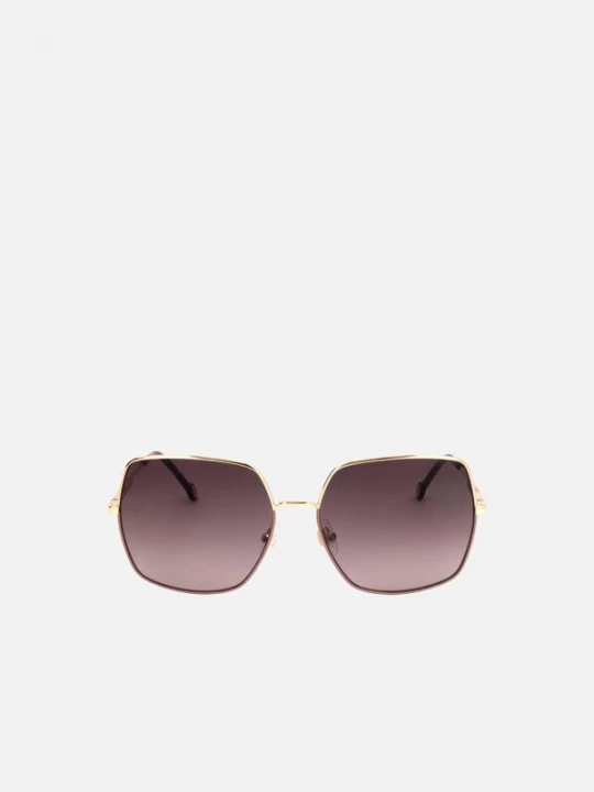 Foto van product Carolina Herrera Zonnebril 'Carolina Herrera HER 0139 / S Gold nude / 16 / 145 Women Sunglasses' beige