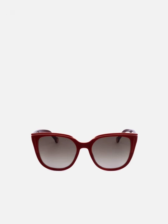 Foto van product Carolina Herrera Zonnebril 'Carolina Herrera HER 0144 / S Burgundy beige / 18 / 145 Women Sunglasses' gemengde kleuren