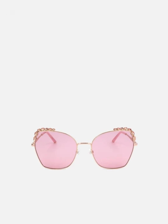 Foto van product Carolina Herrera Zonnebril 'Carolina Herrera HER 0145 / S Rose gold / 20 / 140 Women Sunglasses' pink