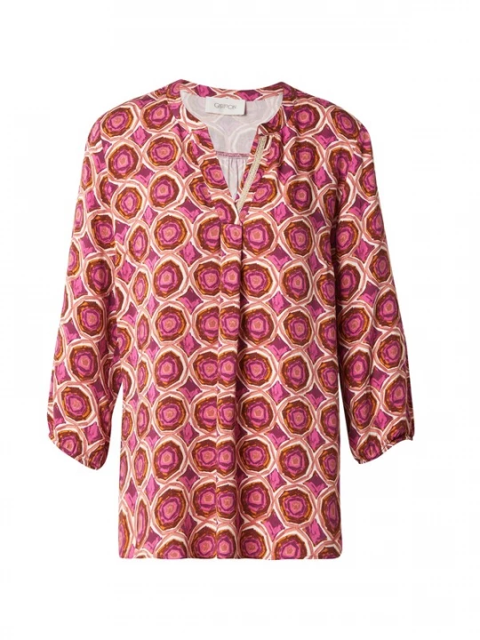 Foto van product Cartoon Blouse oranje / pink / rosa / wit