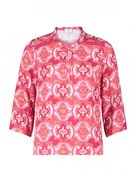Foto van product Cartoon Blouse pink / rood / wit