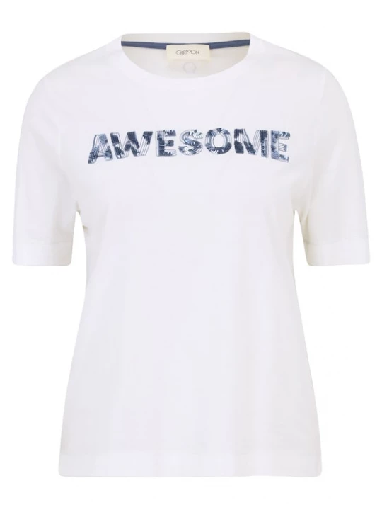 Foto van product Cartoon Shirt crème / blauw / navy
