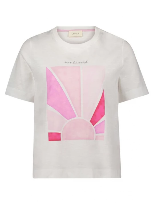 Foto van product Cartoon Shirt crème / pink / rosa