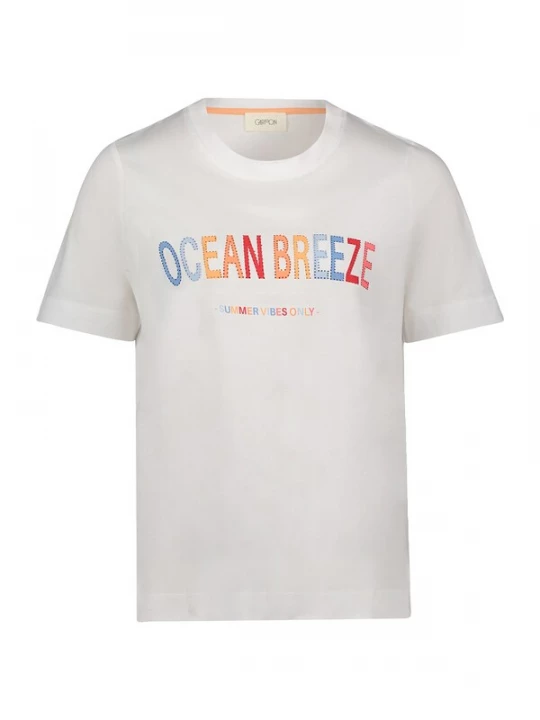 Foto van product Cartoon Shirt lichtblauw / oranje / rood / wit