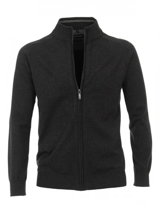 Foto van product CASA MODA Gebreid vest antraciet
