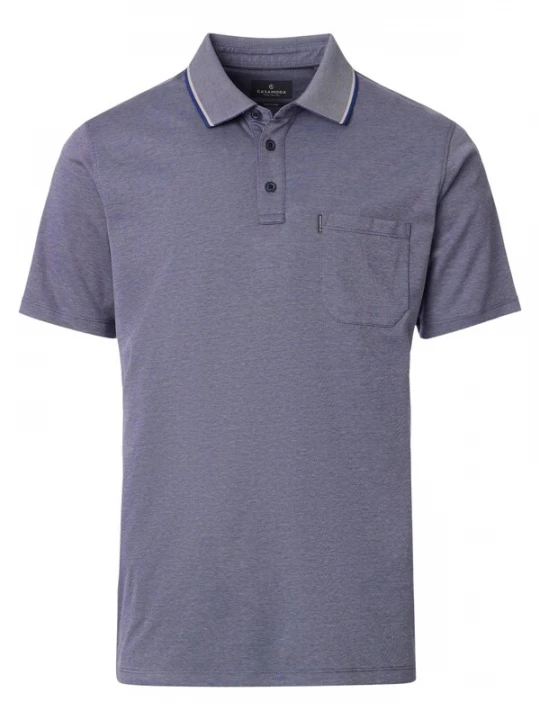 Foto van product CASA MODA Shirt blauw gemêleerd