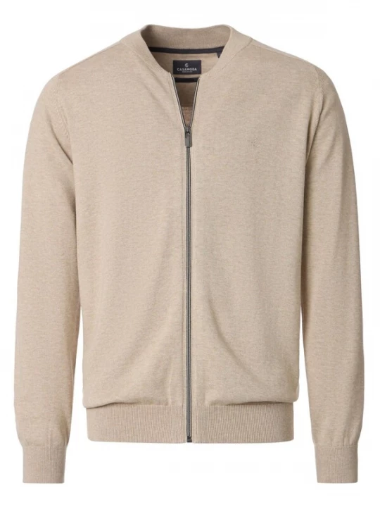 Foto van product CASAMODA Gebreid vest 'Basic' beige
