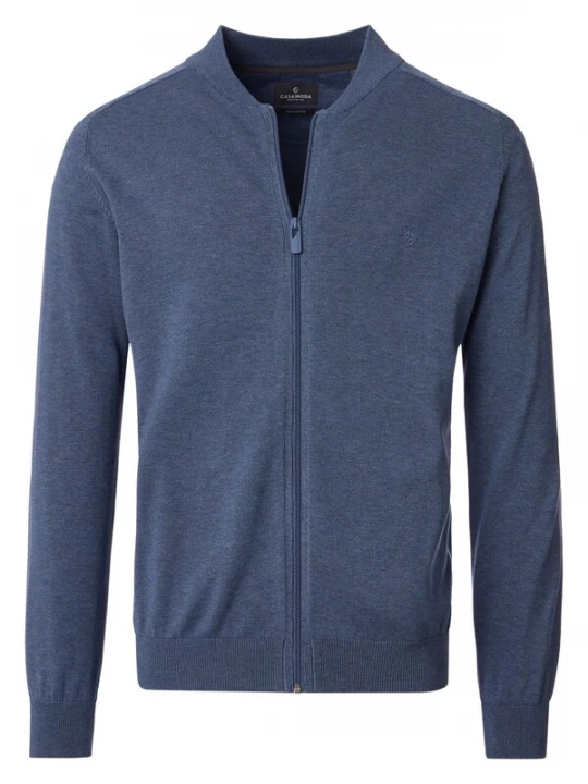 Foto van product CASAMODA Gebreid vest donkerblauw