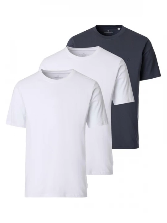Foto van product CASAMODA Shirt 'Basic' grijs gemêleerd