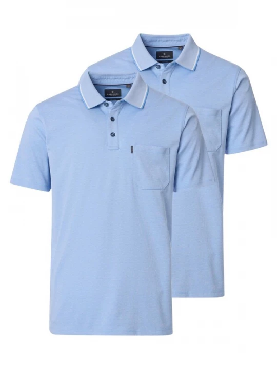 Foto van product CASAMODA Shirt 'Basic' lichtblauw