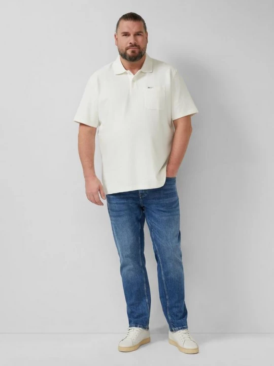 Foto van product Casby jeans / Relaxed Fit / Halfhoog / Rechte pijp s.Oliver blauw