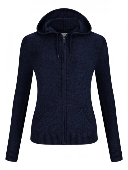 Foto van product CASH-MERE.CH Gebreid vest marine