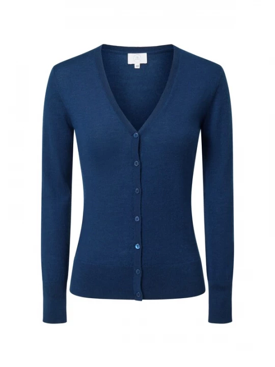 Foto van product CASH-MERE.CH Gebreid vest marine