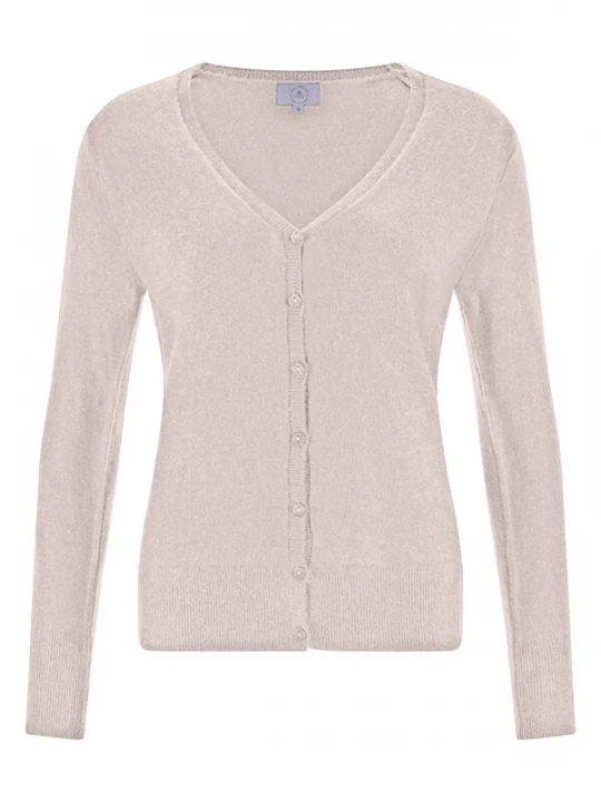 Foto van product CASH-MERE.CH Gebreid vest wit