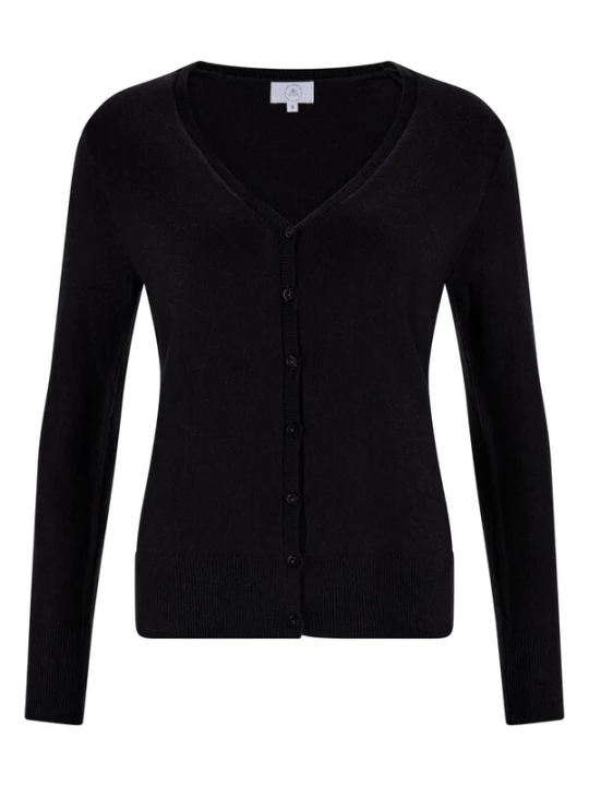 Foto van product CASH-MERE.CH Gebreid vest zwart