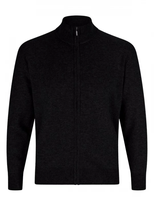 Foto van product CASH-MERE.CH Gebreid vest zwart
