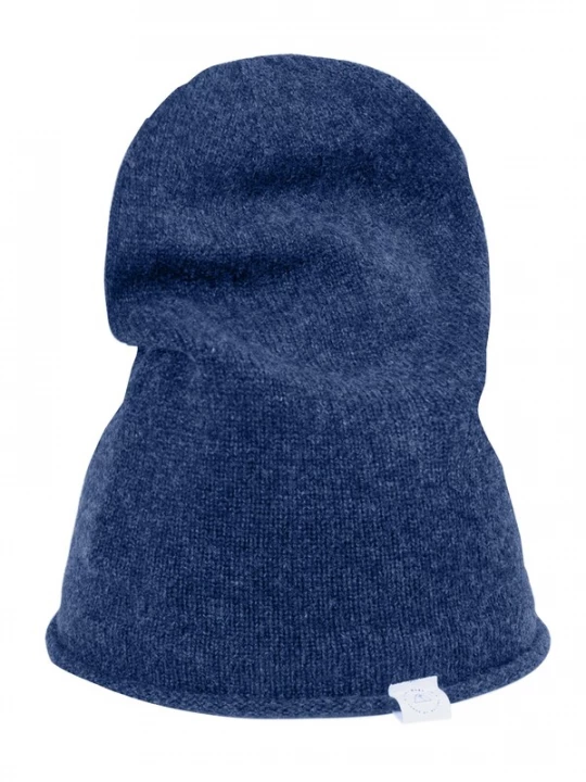 Foto van product CASH-MERE.CH Muts blauw denim