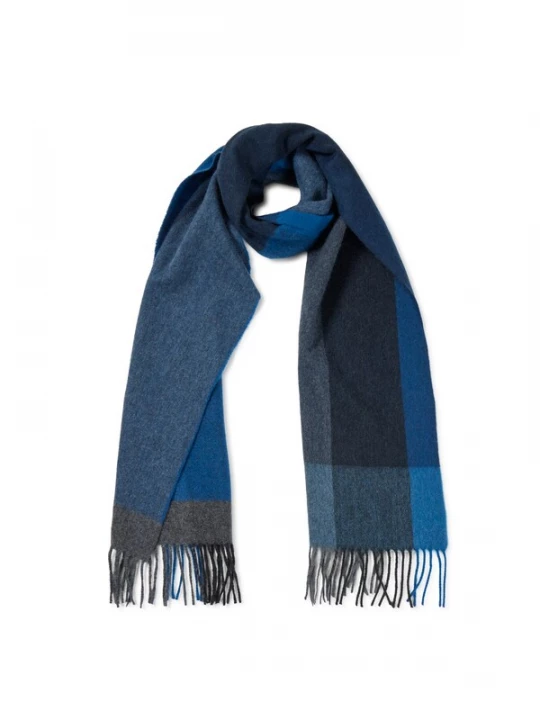 Foto van product CASH-MERE.CH Sjaal blauw / navy