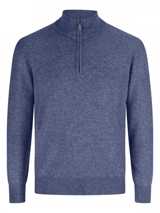 Foto van product CASH-MERE.CH Trui blauw denim