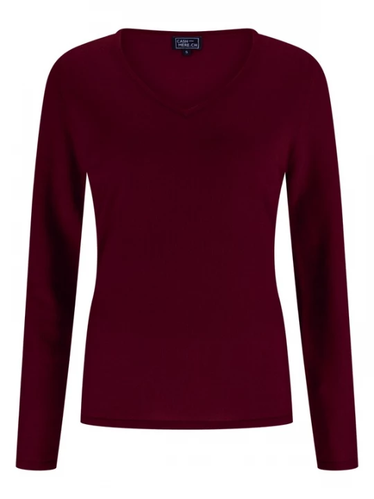Foto van product CASH-MERE.CH Trui bourgogne
