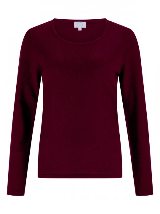 Foto van product CASH-MERE.CH Trui donkerrood