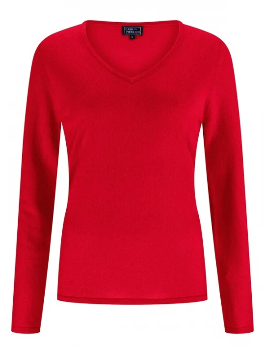 Foto van product CASH-MERE.CH Trui rood