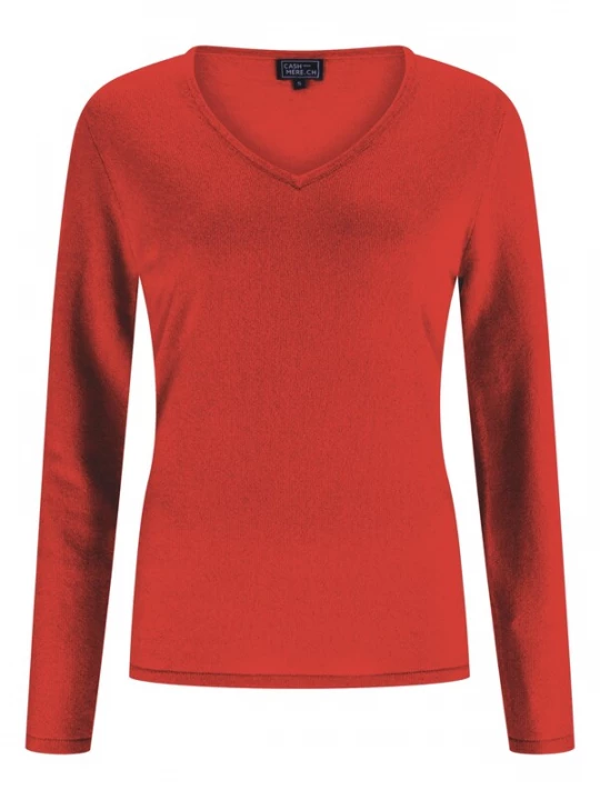 Foto van product CASH-MERE.CH Trui rood
