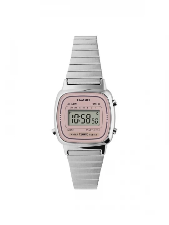 Foto van product CASIO Digitaal horloge 'Sportiv' rosa / zwart / zilver
