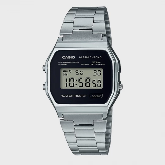 Foto van product Casio Watch A158WEA-1EF zilver