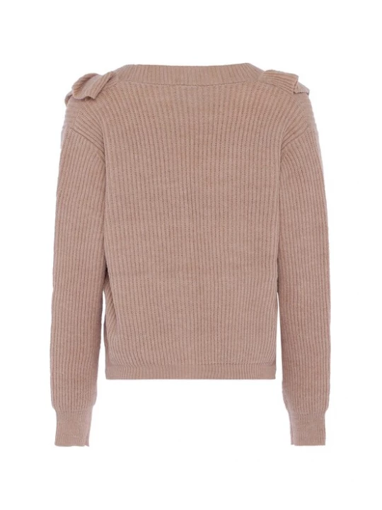 Foto van product caspio Gebreid vest nude