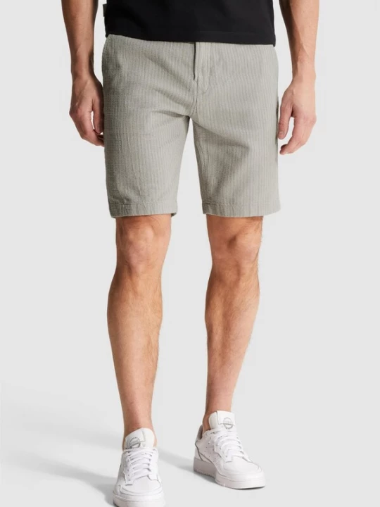 Foto van product CAST IRON Broek 'Regular fit chino shorts' stone grey