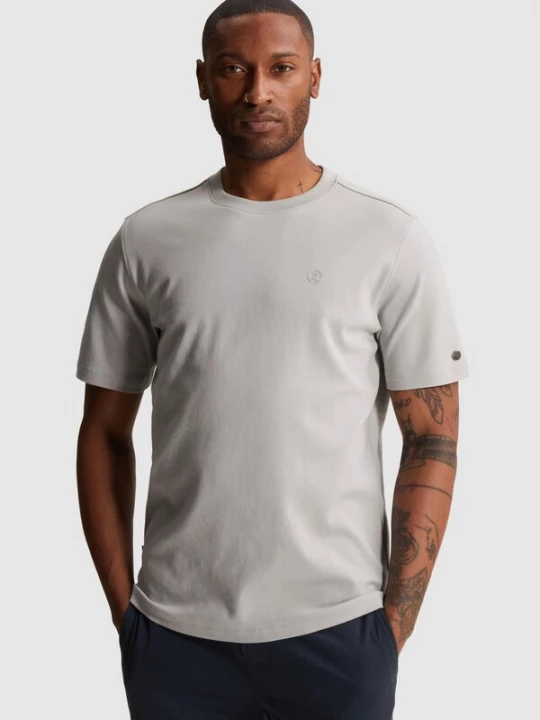 Foto van product CAST IRON Shirt 'T-shirt in interlock jersey' grijs