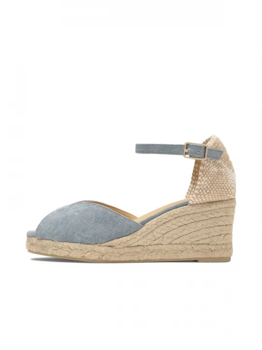 Foto van product Castañer Espadrilles 'BIANCA' blauw denim