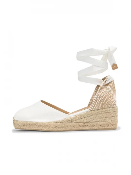 Foto van product Castañer Espadrilles 'CARINA' wit