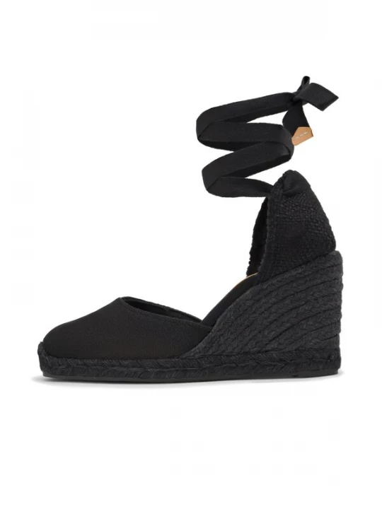 Foto van product Castañer Espadrilles 'Carina' zwart