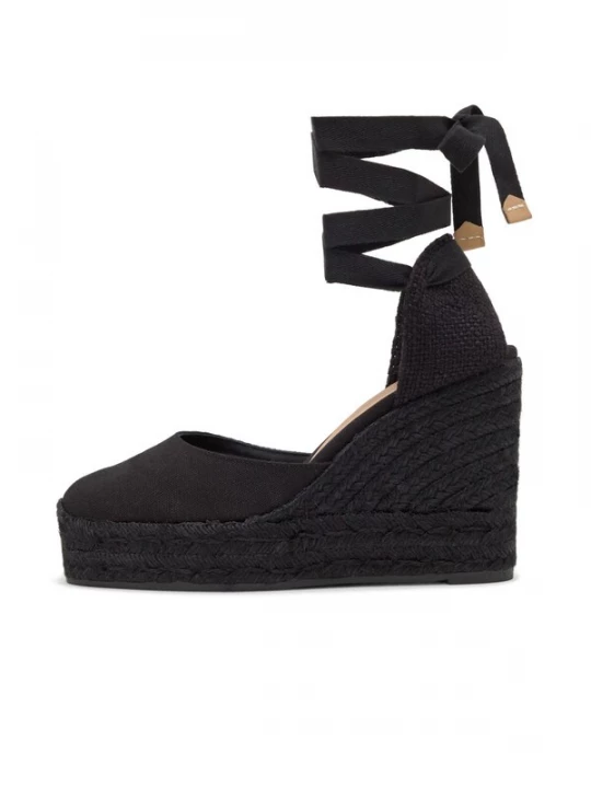 Foto van product Castañer Espadrilles 'Carina' zwart