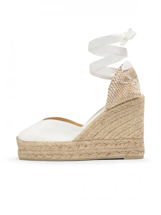 Foto van product Castañer Espadrilles 'CHIARA' beige / wit