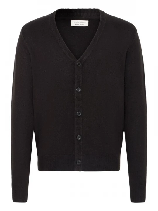 Foto van product Casual Friday Gebreid vest ' CFHEINE ' zwart